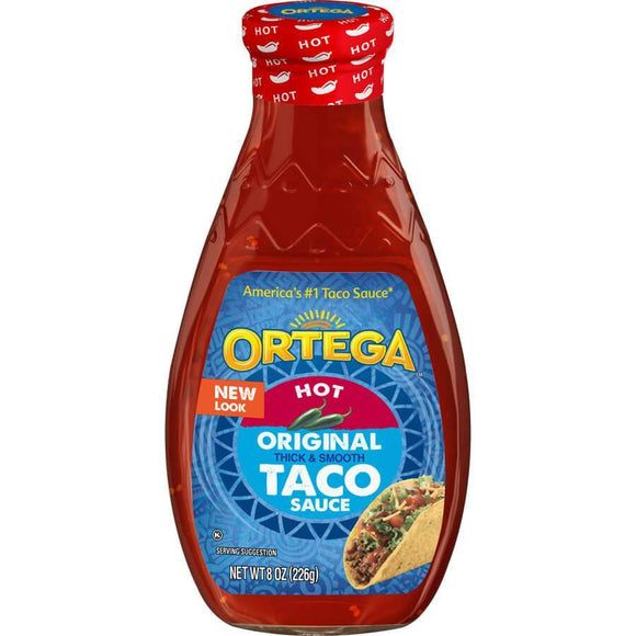 Ortega Taco Sauce Hot 8oz. - East Side Grocery