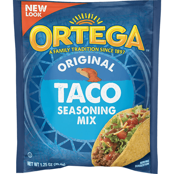 Ortega Taco Seasoning Mix Original 1oz. - East Side Grocery