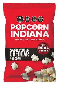 Popcorn Indiana Aged White Cheddar 3oz. - East Side Grocery