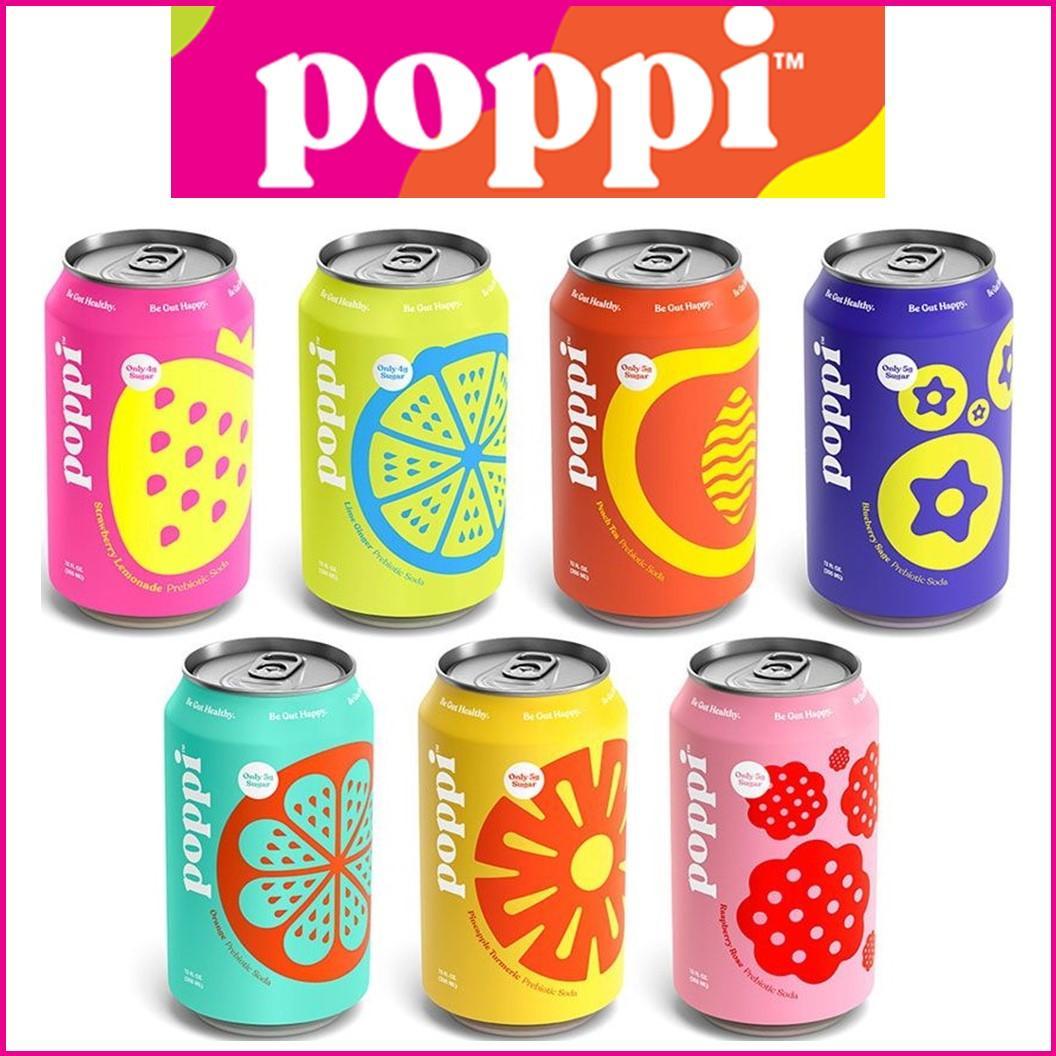 Poppi Prebiotics Soda 12oz. Can - East Side Grocery