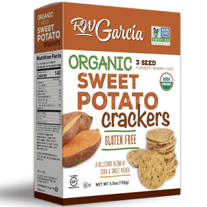 R W Garcia Sweet Potato Cracker 5.5oz. - East Side Grocery