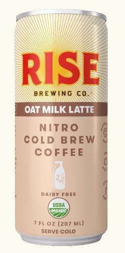 Rise Brewing Cold Brew Oat Milk Latte 7oz. Can - East Side Grocery