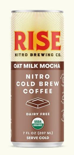 Rise Brewing Cold Brew Oat Milk Mocha 7oz. Can - East Side Grocery