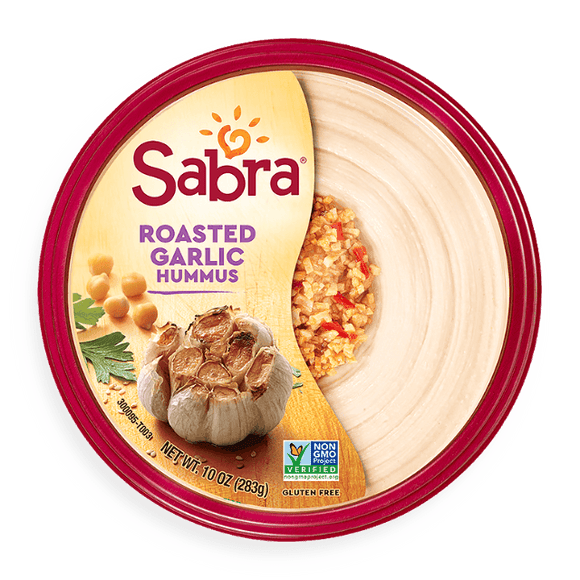 Sabra Hummus Roasted Garlic 10oz. - East Side Grocery