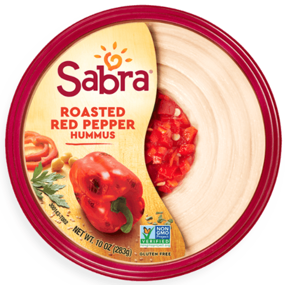 Sabra Hummus Roasted Red Pepper 10oz. - East Side Grocery