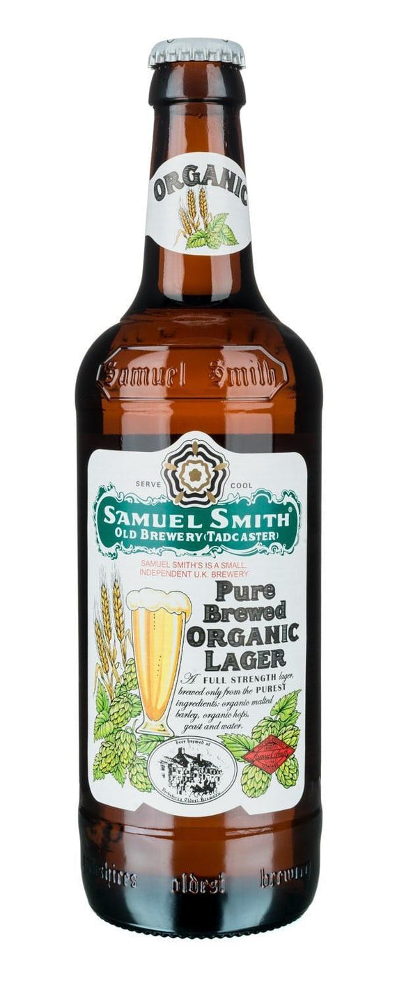 Samuel Smith Organic Lager - 18.7oz Bottle - East Side Grocery