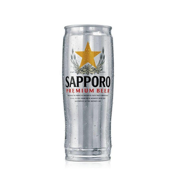 Sapporo Premium Beer 22oz Can - East Side Grocery
