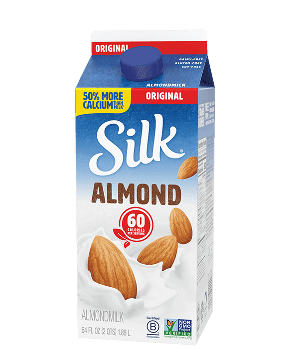 Silk Almond Milk Original - 64oz. - East Side Grocery