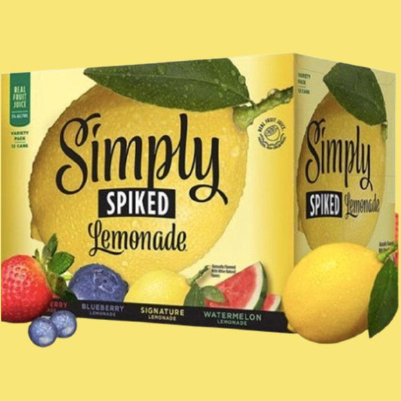 Simply Spiked Lemonade Variety 12oz. Can - East Side Grocery