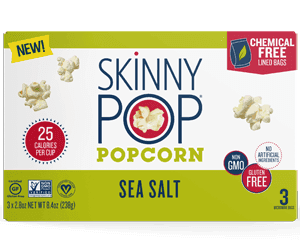 Skinny Pop Microwave Popcorn 8.4oz. - East Side Grocery