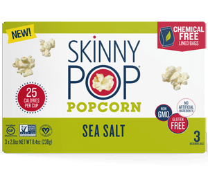 Skinny Pop Microwave Popcorn 8.4oz. - East Side Grocery