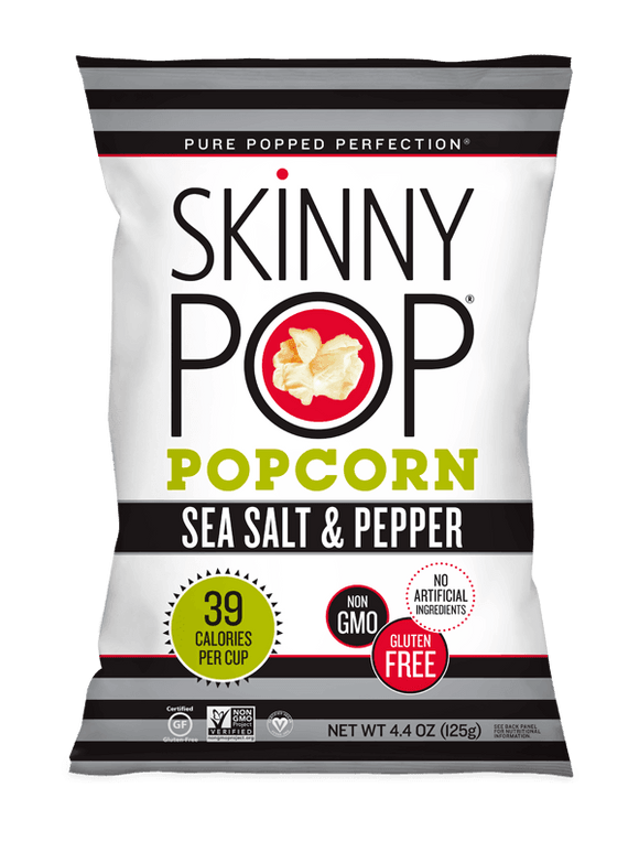 Skinny Pop Sea Salt & Pepper - 4.4oz - East Side Grocery
