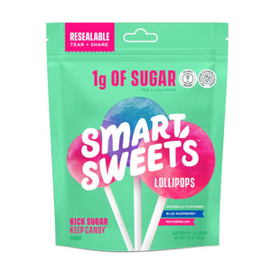 Smart Sweets Lollipops 3oz. - East Side Grocery