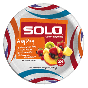 Solo Paper Bowls 20oz. 28 Count - East Side Grocery