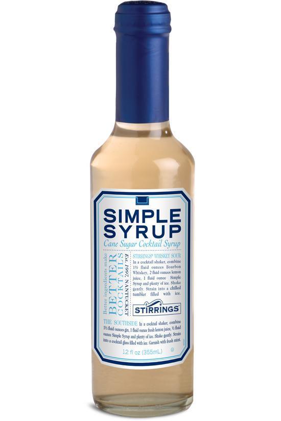 Stirrings Simple Syrup - 12 oz. - East Side Grocery