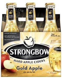 Strongbow Gold Apple Cider 12oz. Bottle - East Side Grocery