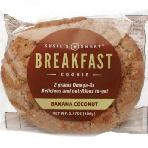 Susie's Breakfast Cookies Banana Coconut 100g. - East Side Grocery