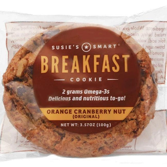 Susie's Breakfast Cookies Orange Cranberry Nut 100g. - East Side Grocery