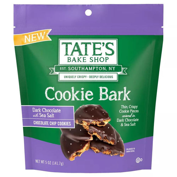 Tate's Cookie Bark Dark Chocolate 5oz. - East Side Grocery