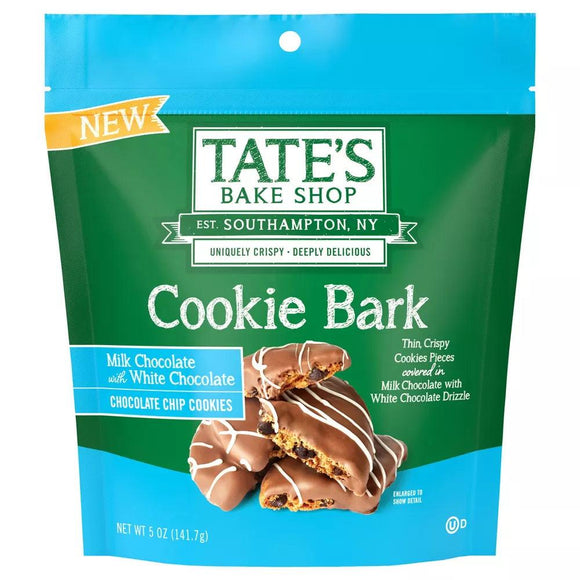 Tate's Cookie Bark Milk Chocolate 5oz. - East Side Grocery