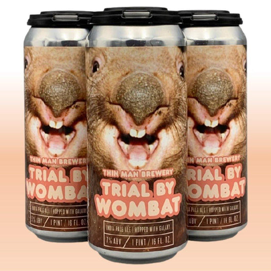 Thin Man Trial By Wombat 16oz. Can - East Side Grocery