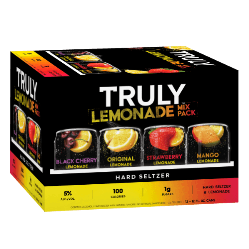 Truly Hard Seltzer Lemonade Mix Variety 12oz. Can Pack - East Side Grocery