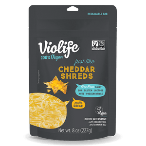 Violife Cheddar Cheese Shreds 8oz. - East Side Grocery
