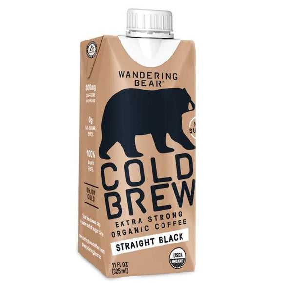 Wandering Bear Cold Brew Black Coffee 11oz. - East Side Grocery