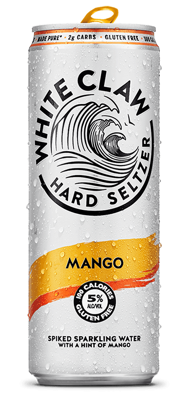 White Claw Hard Seltzer Mango 19.2oz. Can - East Side Grocery