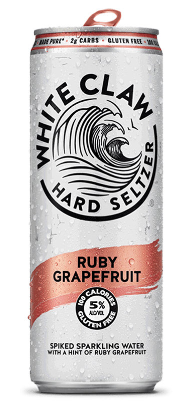 White Claw Hard Seltzer Ruby Grapefruit 19.2oz. Can - East Side Grocery