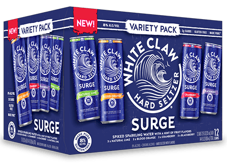 White Claw Surge Variety Pack 12oz. Can - East Side Grocery