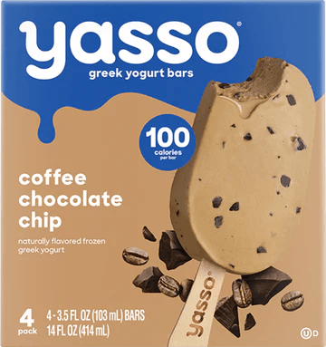 Yasso Frozen Greek Yogurt Bar Coffee Chocolate Chip - East Side Grocery