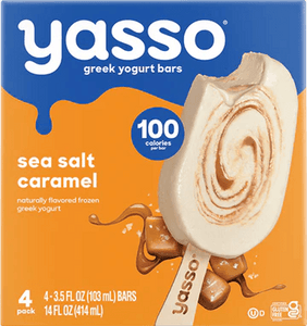 Yasso Frozen Greek Yogurt Bar Sea Salt Caramel - East Side Grocery