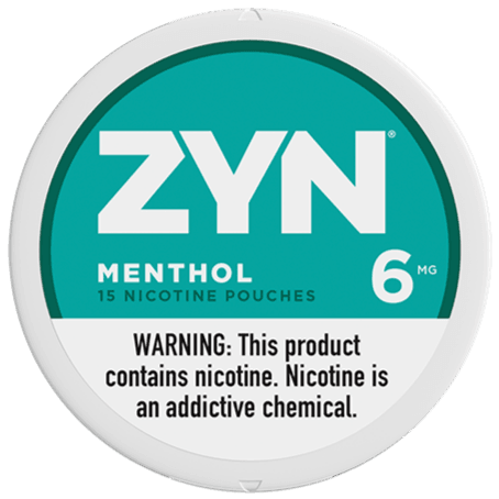 Zyn Nicotine Pouches Menthol - East Side Grocery