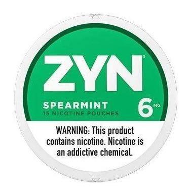 Zyn Nicotine Pouches Spearmint - East Side Grocery
